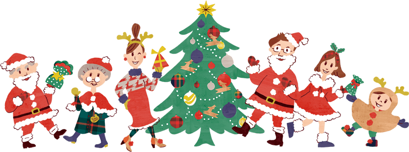 となりのかしいさん　クリスマスバージョンの画像